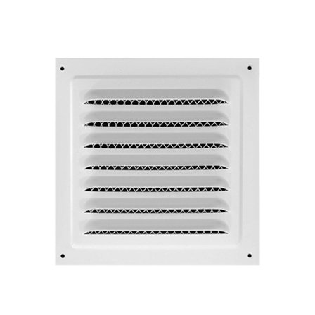 Metal Luftventil Dæksel Intensiv Gitter Luftventil Lameller til Loft Køkken Sidevæg 15cmx15cm