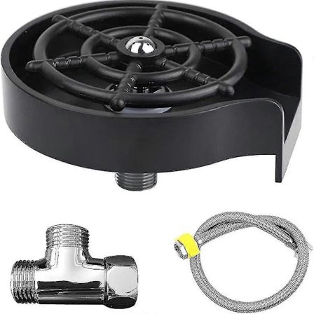 Lasinpesuri keittiön tiskialtaisiin, automaattinen kupinpesuri tiskialtaaseen, nopea puhdistushana lasinpesu