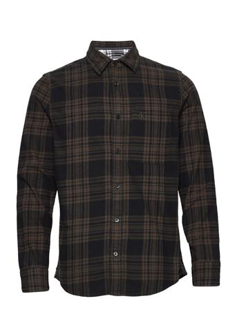 Check Regular Shirt Green Calvin Klein Jeans
