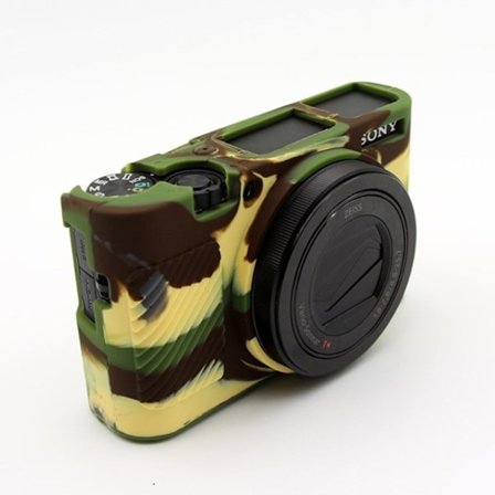Sony DSC-RX100 Mark III, IV, M3 ja M4 muodikas kamerakotelo - Maastokuvio