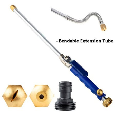 Kraftig høytrykks vannpistol Jet Hageslange Dyse Sprøyte Rengjøringsverktøy