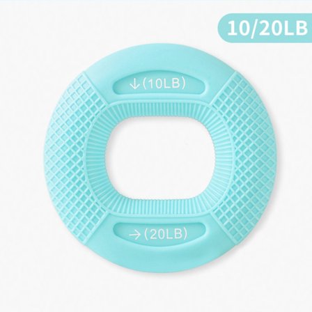 Silikon Håndgrep Hand Expander LYS BLÅ