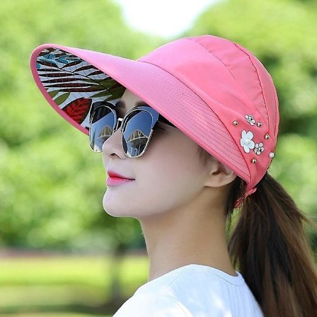 Dam Solhatt Strandhatt UV-skydd Anti-uv Casual Vis