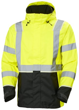 Helly Hansen Workwear UC-ME 71185_369 Kuoritakki huomioväri, keltainen/musta Huomioväri, keltainen/musta, Vaatteet