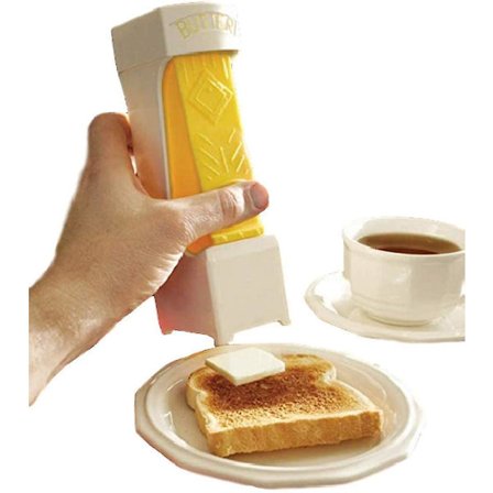 Smørskærer Ostestik Skærer Dispenser Rustfrit