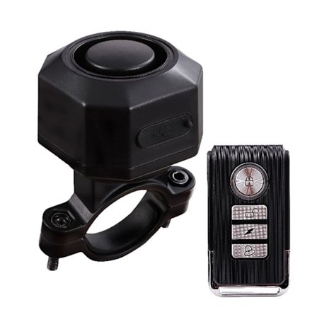 Trådlös fjärrkontroll Larm Induktion Laddningsbar cykel Motorcykel Stöldskyddslarm med 110dB ljud vattentät design