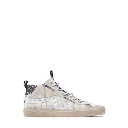 Manila Grace High sneakers with stars inbo, Dame, Størrelse: 40 EU