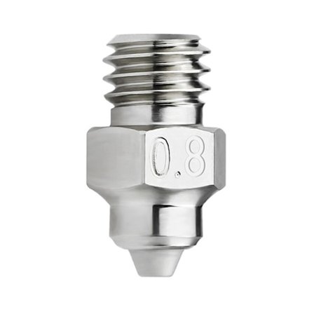 MK8 Bimetallisk MY Munstycke Värmebeständig Släckhärdat Stål 0.4mm 0.6mm 0.8mm Munstycke För Ender3/V2 CR10 Ender5