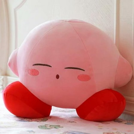 Kirby Plyschleksak Speltillbehör Dockplysch Mjuk Kudde Present