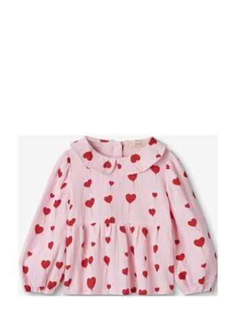 Love Ls Blouse Tops Blouses & Tunics Pink Fliink