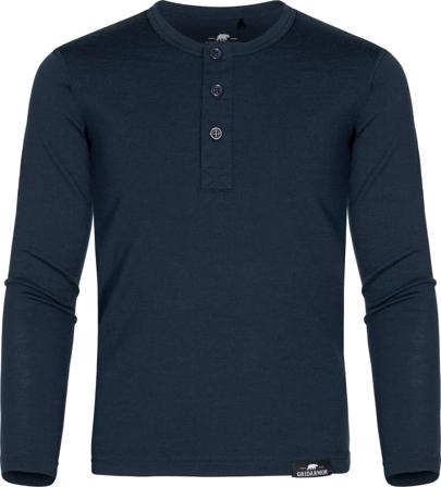 Gridarmor Ulvik Wool Top Kids' Children base layer tops Blue 158/164