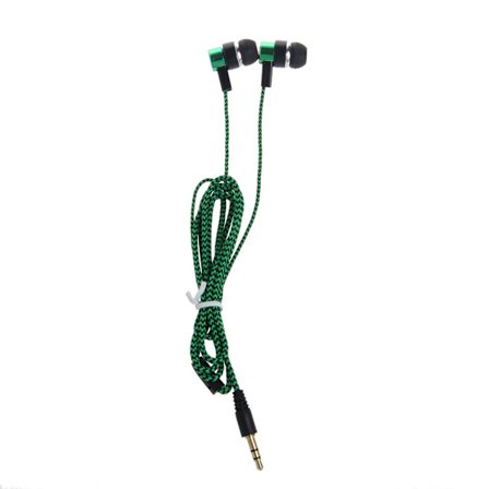 3,5 mm stereo in-ear øretelefon hodetelefon headset ørepropper for telefon MP3/4
