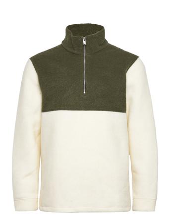 Akklaus Colorblock Pile Sweat-shirts & Hoodies Fleeces & Midlayers Multi/mønstret Anerkjendt
