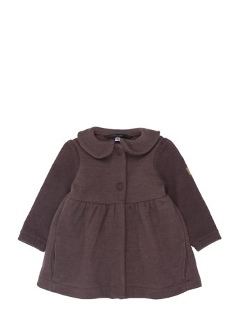 mikk-line | Combed Wool Cardigan Frill | 104