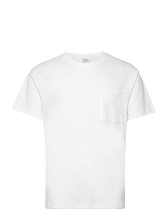 Sddurant Ss Tee Tops T-shirts Short-sleeved White Solid
