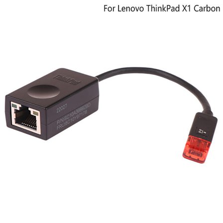 Original för ThinkPad X1 Carbon Ethernet-förlängningskabeladapter