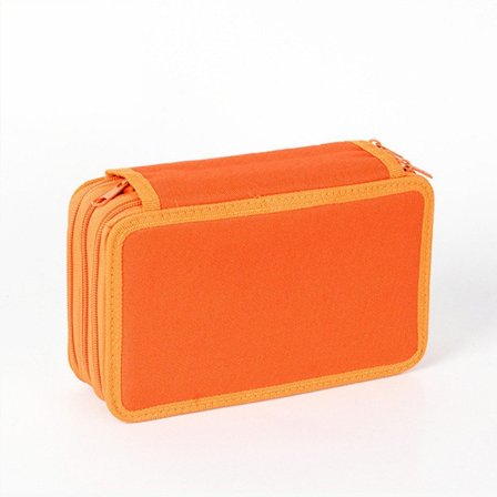 72-hulls multifunksjonelt pennal med rom – stor kapasitet, lett og slitesterkt, perfekt for studenter og kontor