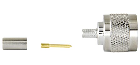 Televes 383803 Kontakt N-type, for 50 ohm N-1, hann, Antenneutstyr