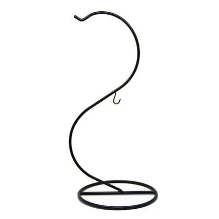 S-formet jernramme jern hængende ornament display stativ