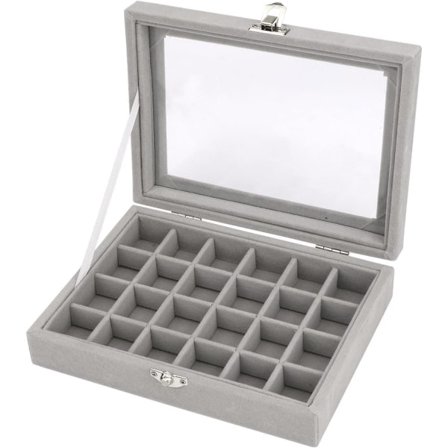 Smyckeskrin för Ringar, Örhängen, Halsband