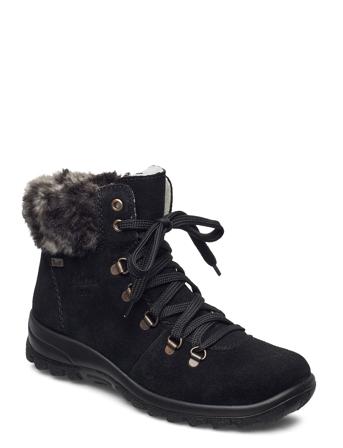 Z7130-00 Shoes Boots Ankle Boots Ankle Boot - Flat Svart Rieker