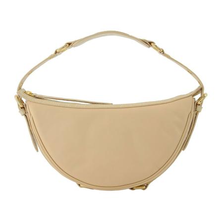 By Far, Gib Bag in Leather Beige, Dames, Maat:ONE Size