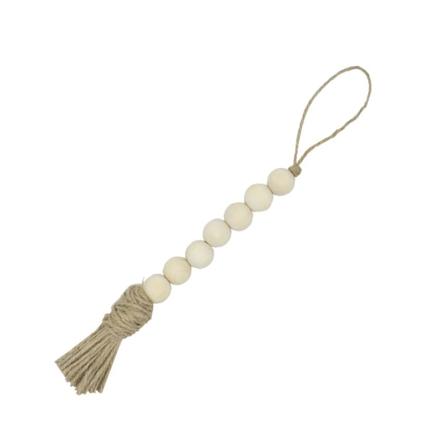 Dusk Farmhouse Beads Natural Tre Perle Garland Barn Baby Barnehage Rom Dekor Rustikk Bryllup Vase Ornament Tre Materiale