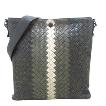 Bottega Veneta Vintage, Pre-owned Leather Shoulder Bag Zwart, Dames, Maat:ONE Size