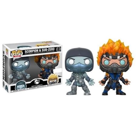 Figur - Funko - Mortal Kombat X - Scorpion & Sub-Zero - Pack med 2 - Exklusiv Game Stop