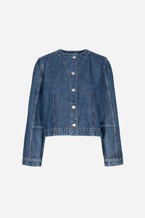 CAMILLA PIHL - Jules Denim Jacket - Washed Dark Blue - 34