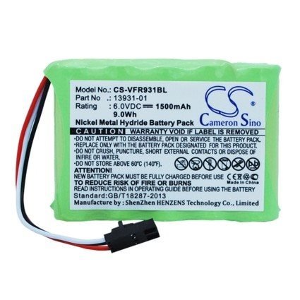 Batteri til betalingsterminal for Verifone Ruby Console, CPU-5, CPU-4