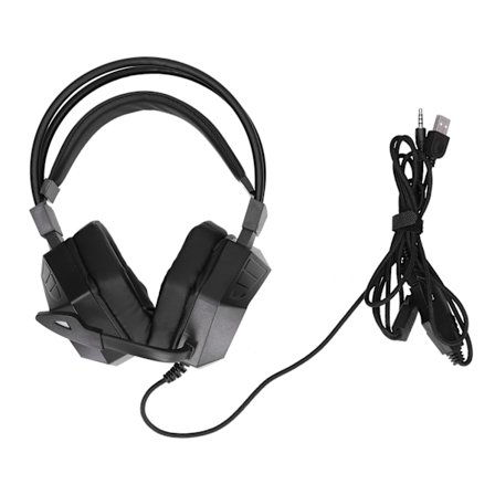 G15 Gaming Headset RGB Färgglada Gaming Dator Äta Kyckling Trådbundna Gaming Hörlurar