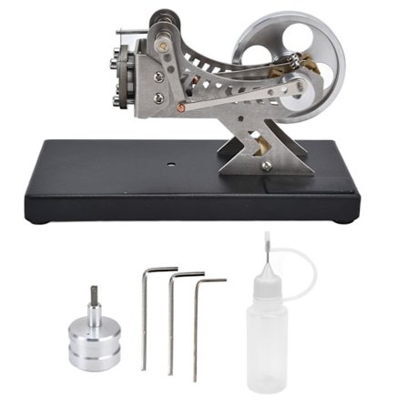 Klassisk vakuummotormodell i aluminium - Vitenskaplig utdanningsleke - Eksperimentelt instrument