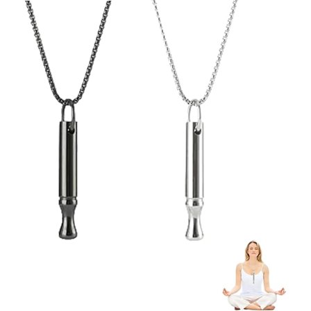 2 st ångestlindrande andningshalsband ångest halsband lugnar andningshalsband öva stresslindrande presenter till kvinnor