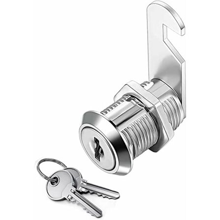 Cylinder kamlås för skåpdörr brevlåda låda 30mm