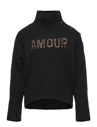 Polo Neck Sweater Or Jumper Pullover Svart Zadig & Voltaire Kids