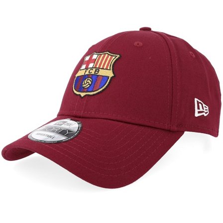 New Era - Football Red adjustable Czapka Z Daszkiem - Barcelona Core 9FORTY Cardinal Adjustable @ Hatstore