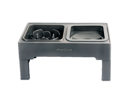 AmiCura Slow Feeder - Grå