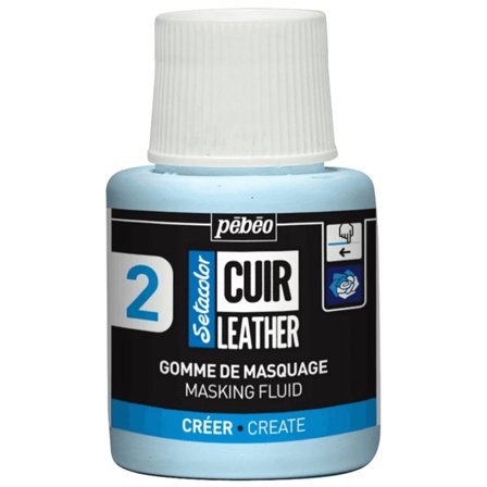 Pébéo Setacolor Cuir Leather Masking Fluid 110ml