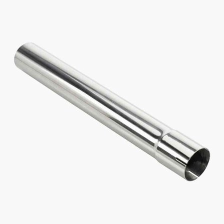 Rakt rör med muff 0 5 m 51 mm - Biltema