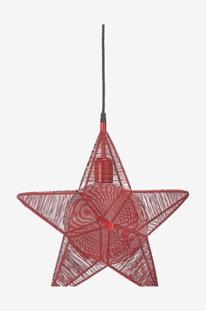 PR Home - Stjerne Rigel, 40 cm - Rød - Adventsstjerner - Fra Homeroom