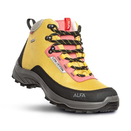 Alfa Kjerr Perform Gore-Tex Women's Women hiking boots Yellow 37