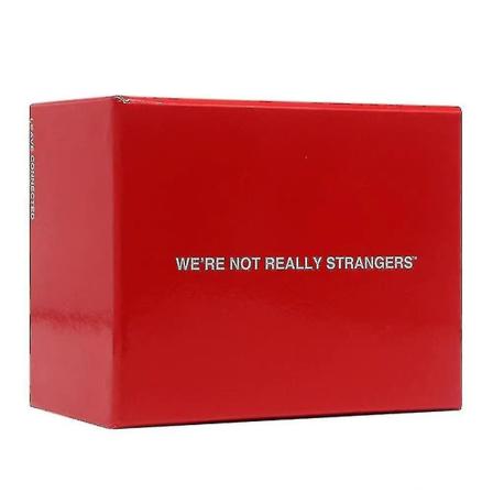 We're Not Really Strangers kortspill - Et interaktivt kortspill for voksne og isbryter