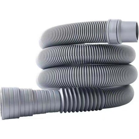 Vaskemaskin Avløpslange, Universal Avløpslange Forlengelse for Vaskemaskin, 1.5m