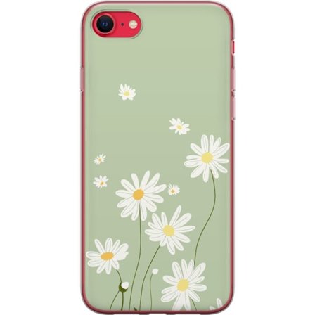 Kompatibelt Mobilskal till Apple Apple iPhone 7 Prästkragar – blommigt mönster i svensk sommarstil