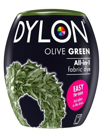 Dylon Tekstilfarve 34 Olive Green, Tøj & Bolig, Husholdning, Tekstilpleje