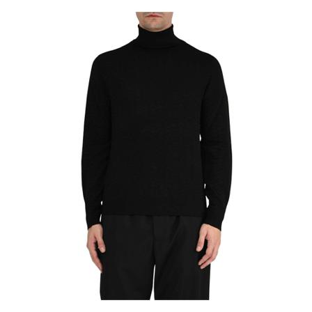 Emporio Armani Turtlenecks Sort, Herre Rullekraver
