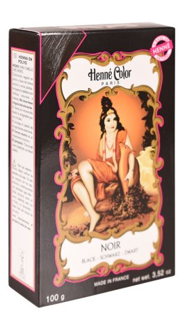 Rømer Henna Pulver Sort 100 g, Hår, Hårfarve, Permanent Hårfarve