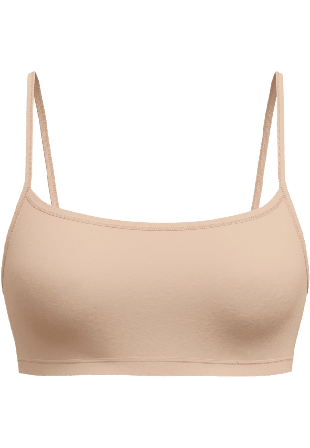 Calida Sleek Skin Bustier Bh Dam Beige M