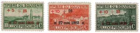 Luxembourg 1923 - MICHEL 144/146 - Postfrisk